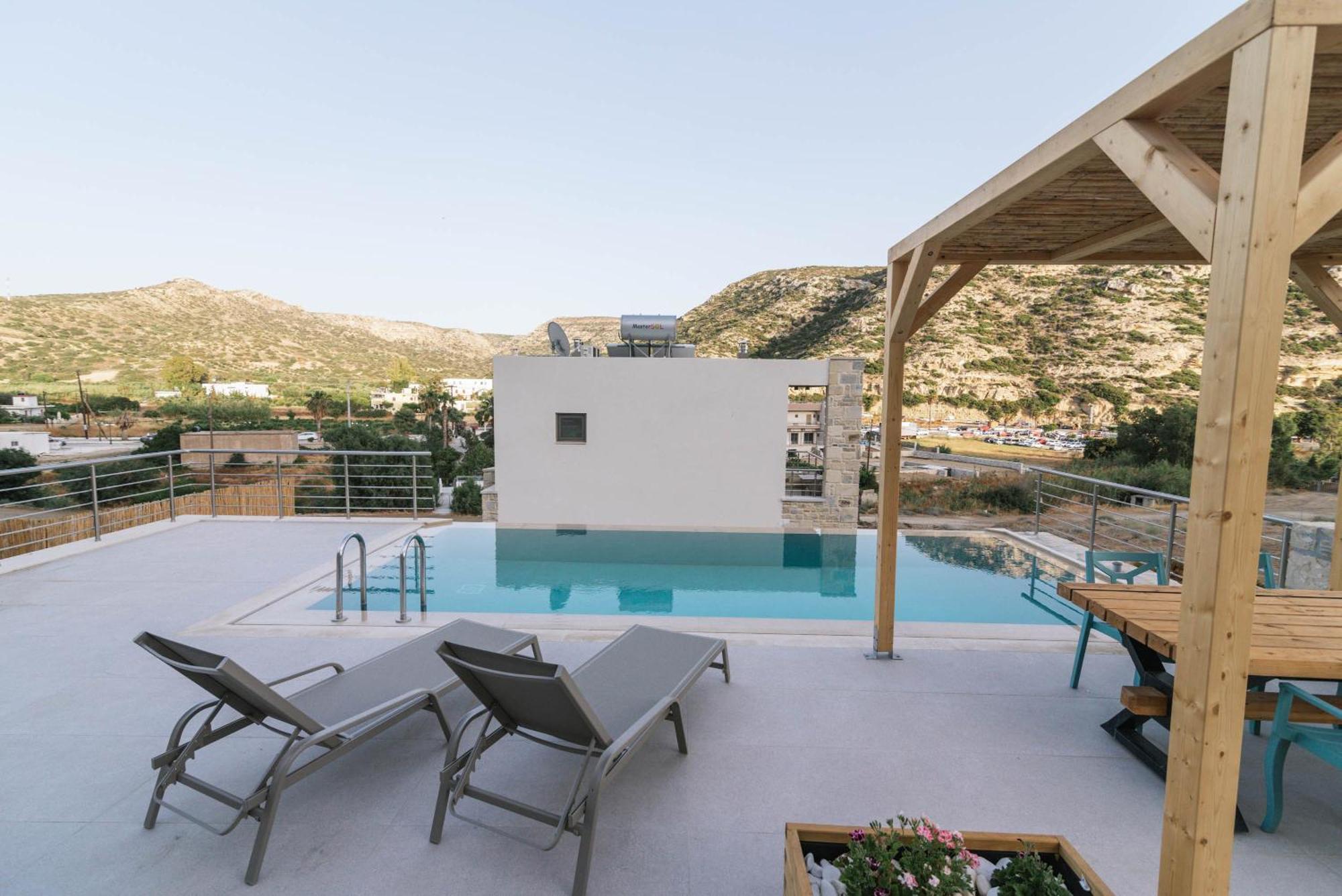Luxury Villas Ammos In Style Матала Экстерьер фото